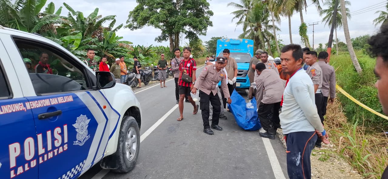 Mayat Tanpa Identitas Ditemukan di Jalur Tengah Arso, Polres Keerom Lakukan Penyelidikan
