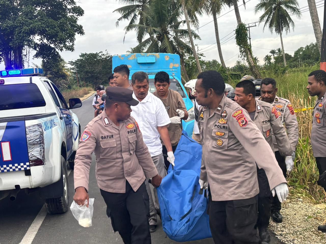 Mayat Tanpa Identitas di Keerom Teridentifikasi, Polisi Klarifikasi: Penyebabnya Kecelakaan.