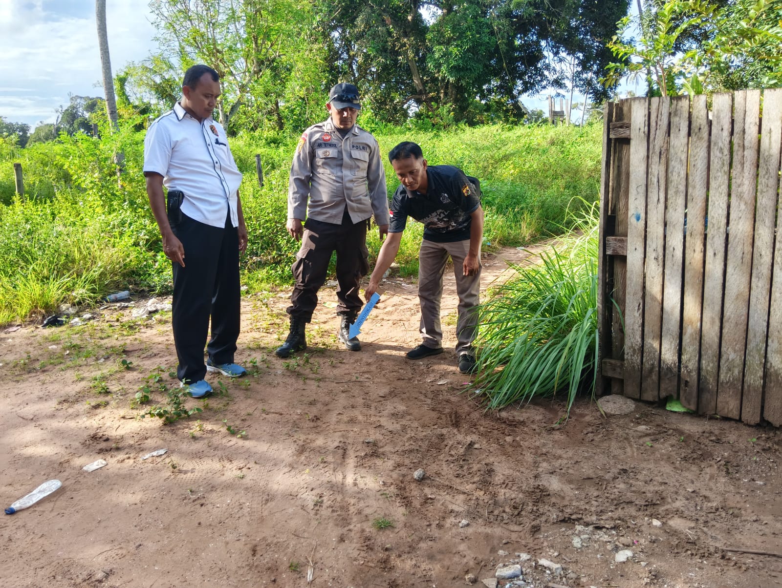 Polsek Kurik tangani dan Laksanakan Olah TKP Penemuan Jenazah di Kelurahan Kumbe