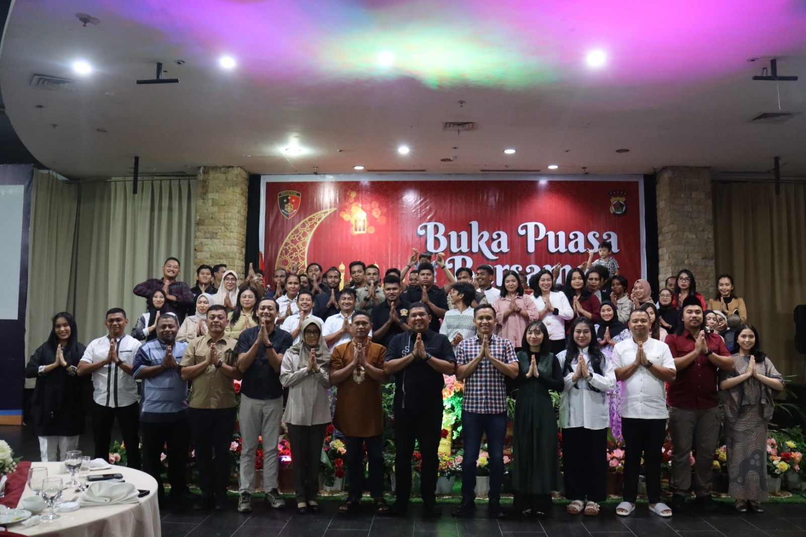 Perkuat Silaturahmi dan Kepedulian di Bulan Ramadhan, Ditreskrimum Polda Papua Gelar Buka Puasa Bersama