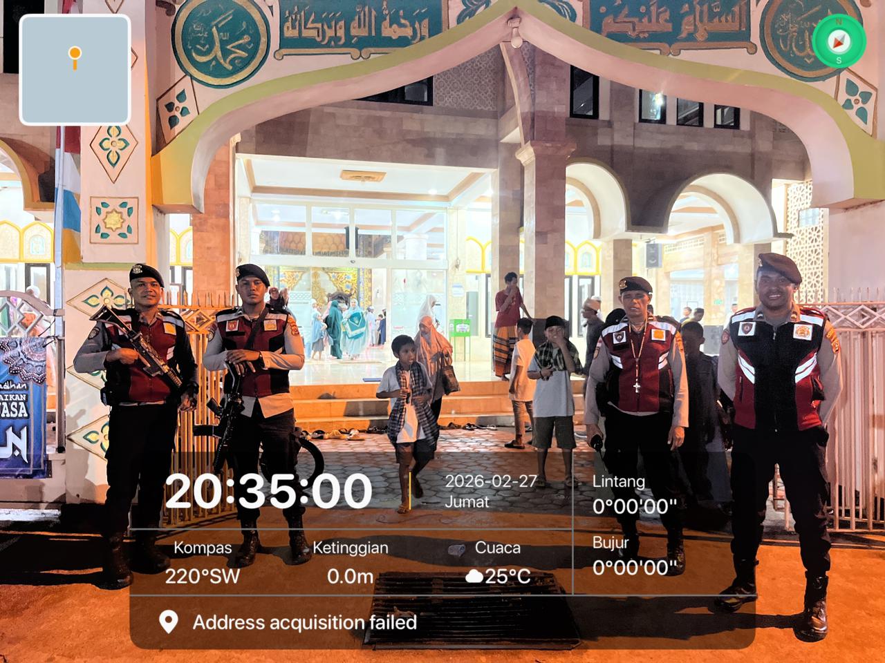 Ciptakan Rasa Aman dan Nyaman, Satuan Samapta Polres Merauke Gencar Patroli Ramadhan Saat Sholat Tarawih dan Sahur