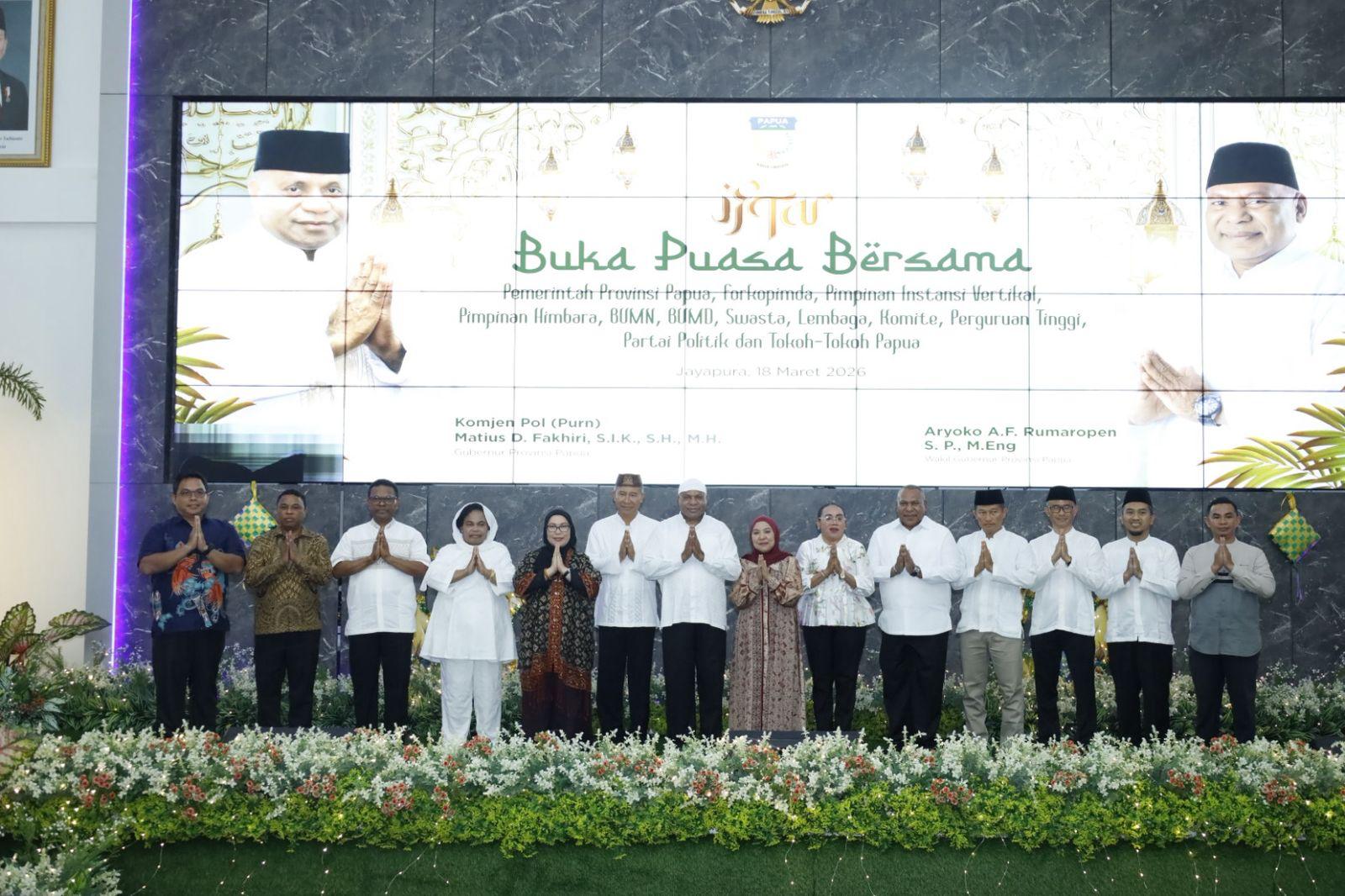 Kapolda Papua Hadiri Buka Puasa Bersama Gubernur dan Forkopimda, Perkuat Sinergi dan Toleransi di Tanah Papua