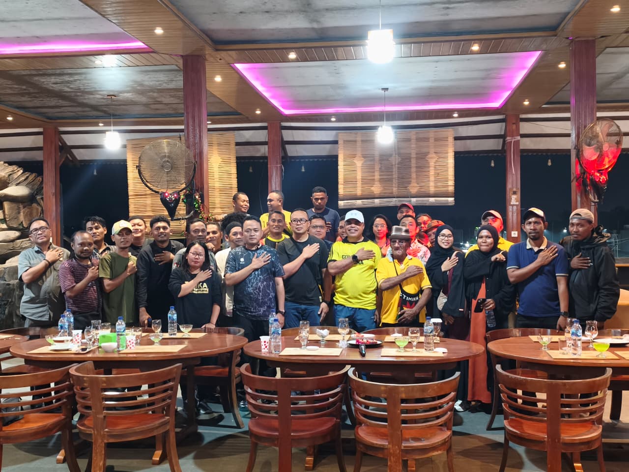 Buka Puasa Bersama Kapolda Papua Tengah dengan Insar Pers di Timika