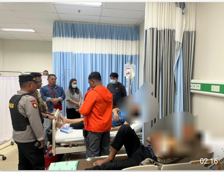 Respon Tkp Patroli Gabungan Di Jalan Cenderawasih, Tiga Personel Polres Mimika Terluka Akibat Terkena Serangan Anak Panah