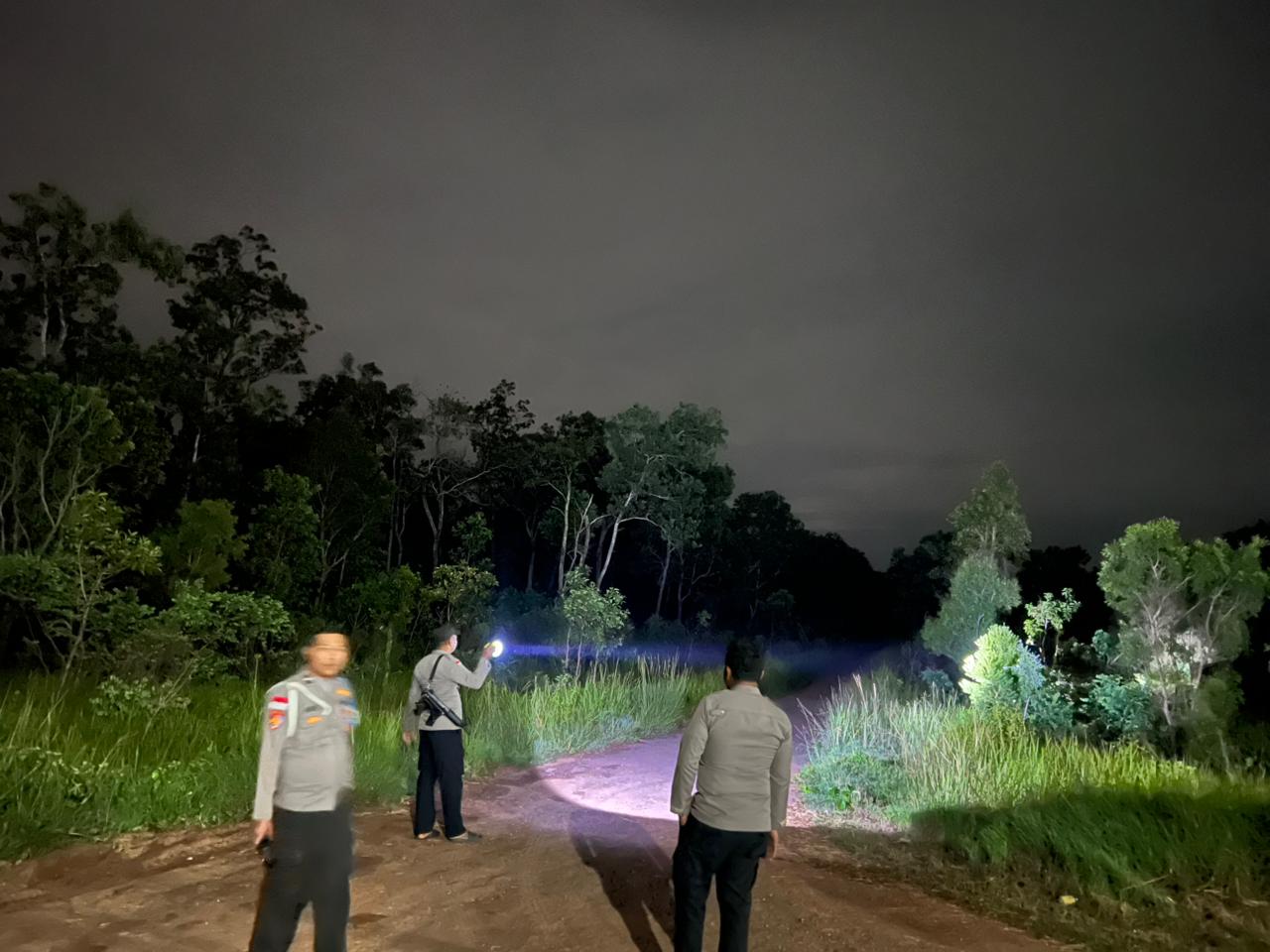 Personel Polsek Sota Laksanakan Patroli ke Daerah Perbatasan RI–PNG