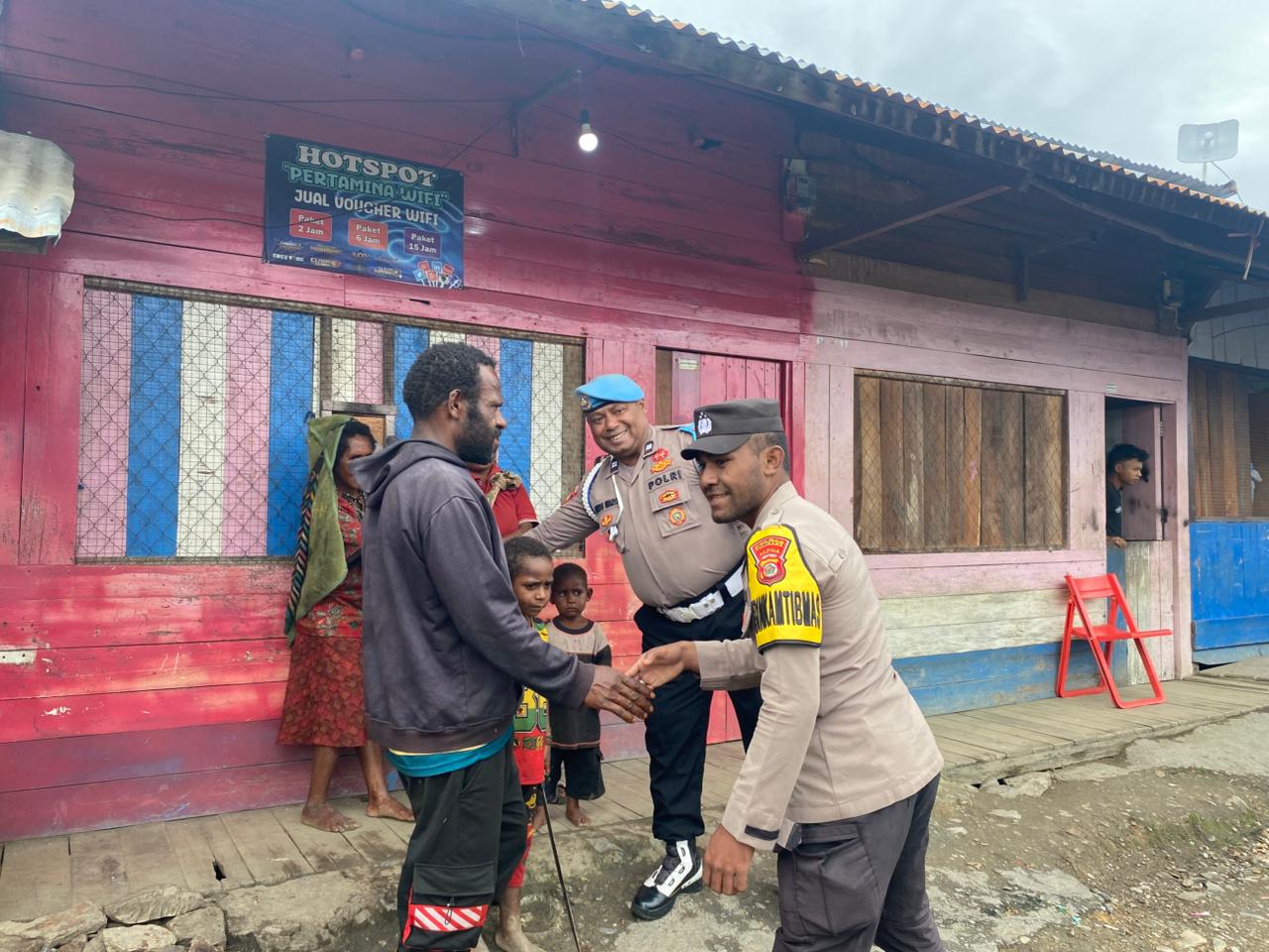Polres Tolikara Tingkatkan Patroli Dialogis Di Bulan Ramadhan, Ciptakan Situasi Aman Dan Kondusif