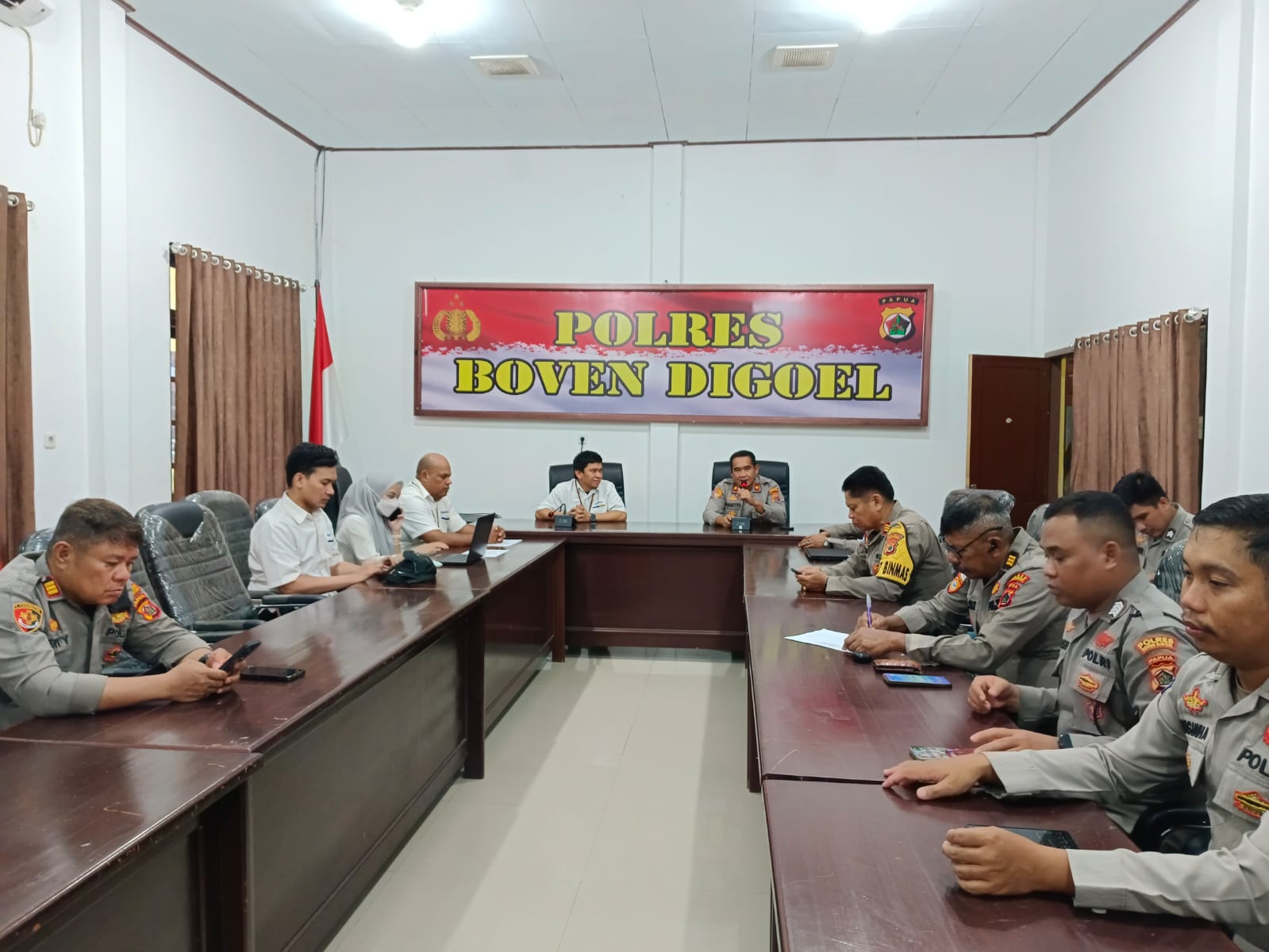 Sosialisasi dan Pelatihan Pengisian SPT Tahunan melalui Aplikasi Coretax bagi Personel Polres Boven Digoel