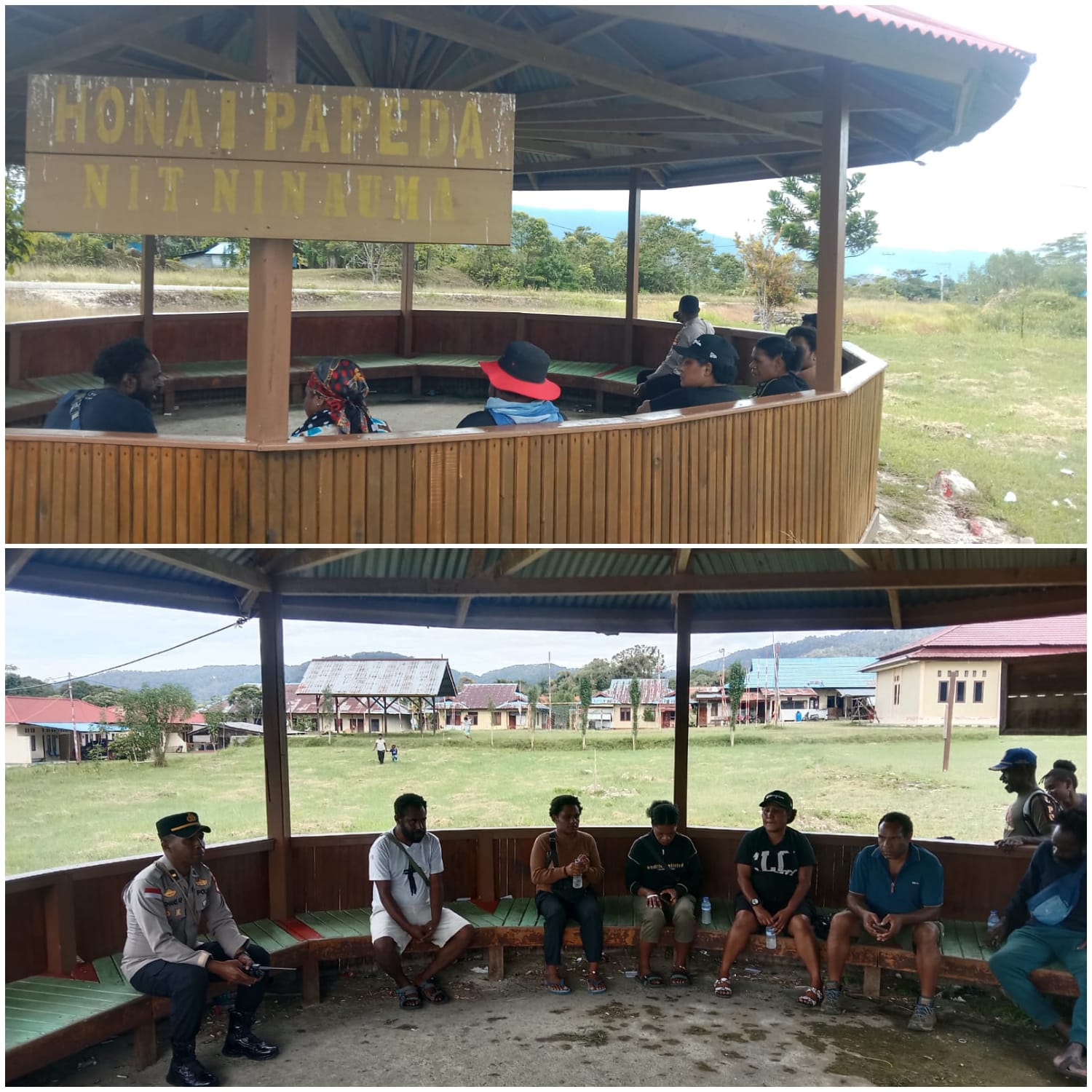 Problem Solving Penganiayaan Berakhir Damai, Polres Mamberamo Tengah Fasilitasi Denda Adat