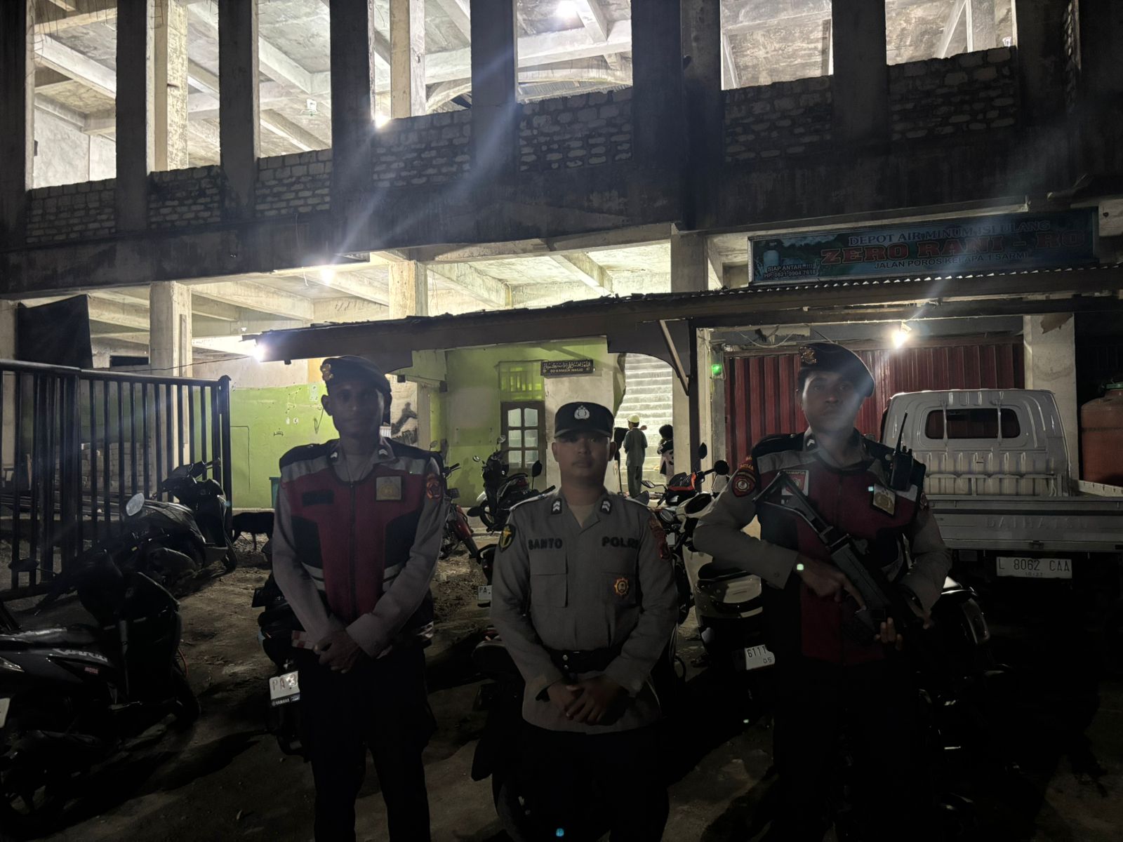 Sat Samapta Polres Sarmi Intensifkan Patroli Tarawih, Kasat Samapta Tegaskan Komitmen Pelayanan