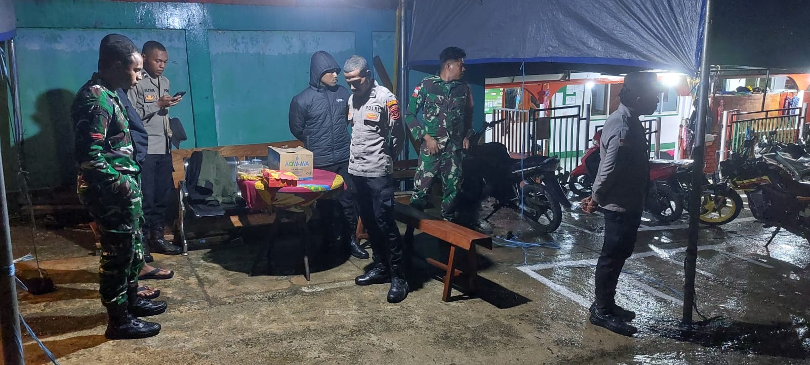 Sinergi Pengamanan, Tarawih Malam Ke-15 di Karubaga Terjaga Kondusif