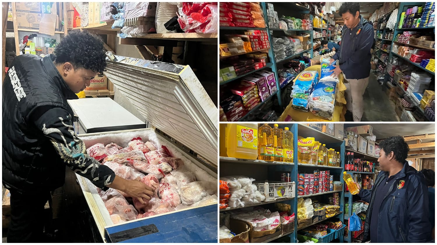 Sat Reskrim Polres Mamberamo Tengah Pastikan Stok Beras dan Bahan Pokok Aman di Bulan Ramadhan