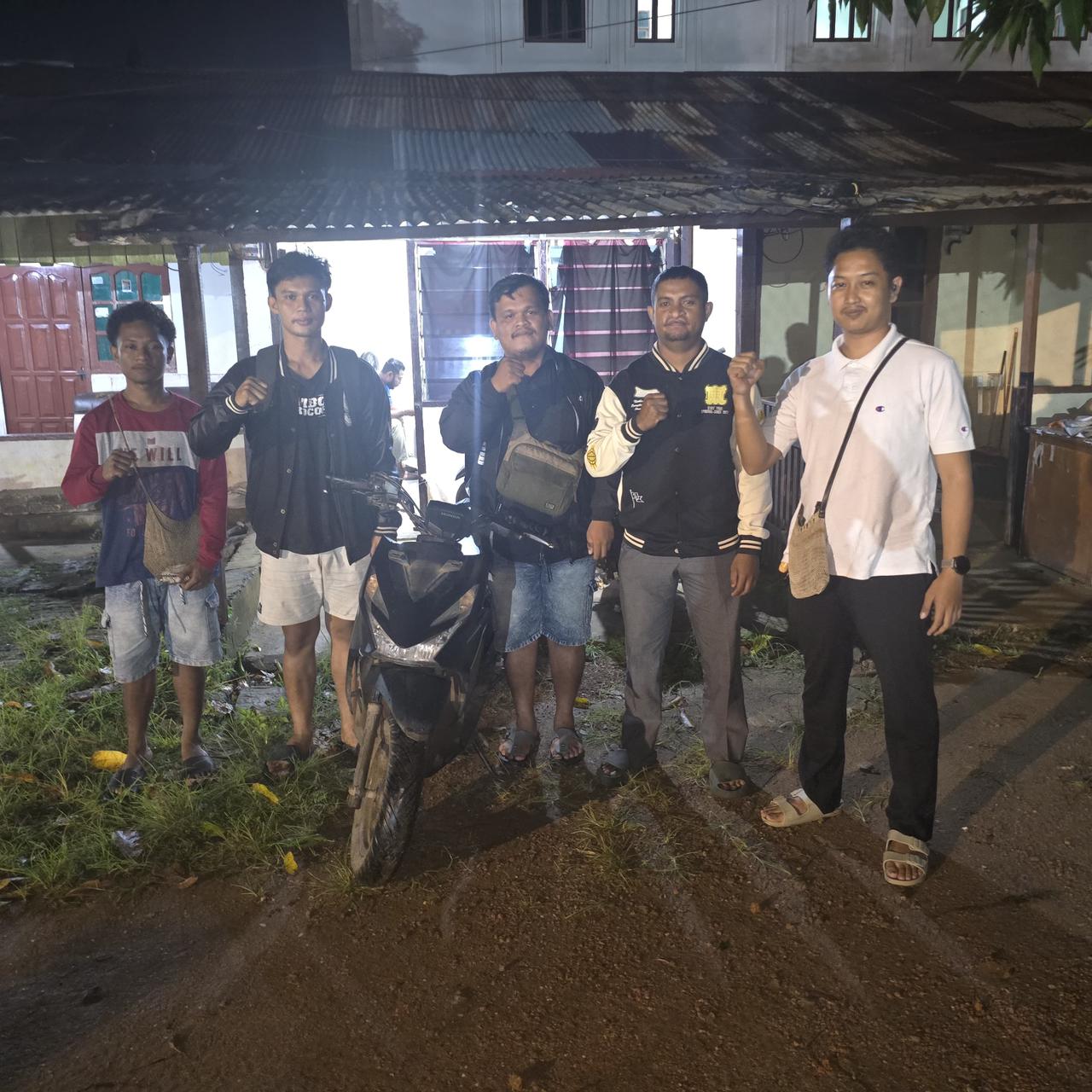 Kurang dari 1 x 24 jam, Sat Reskrim Polres Merauke Berhasil Ungkap Kasus Pencurian Motor