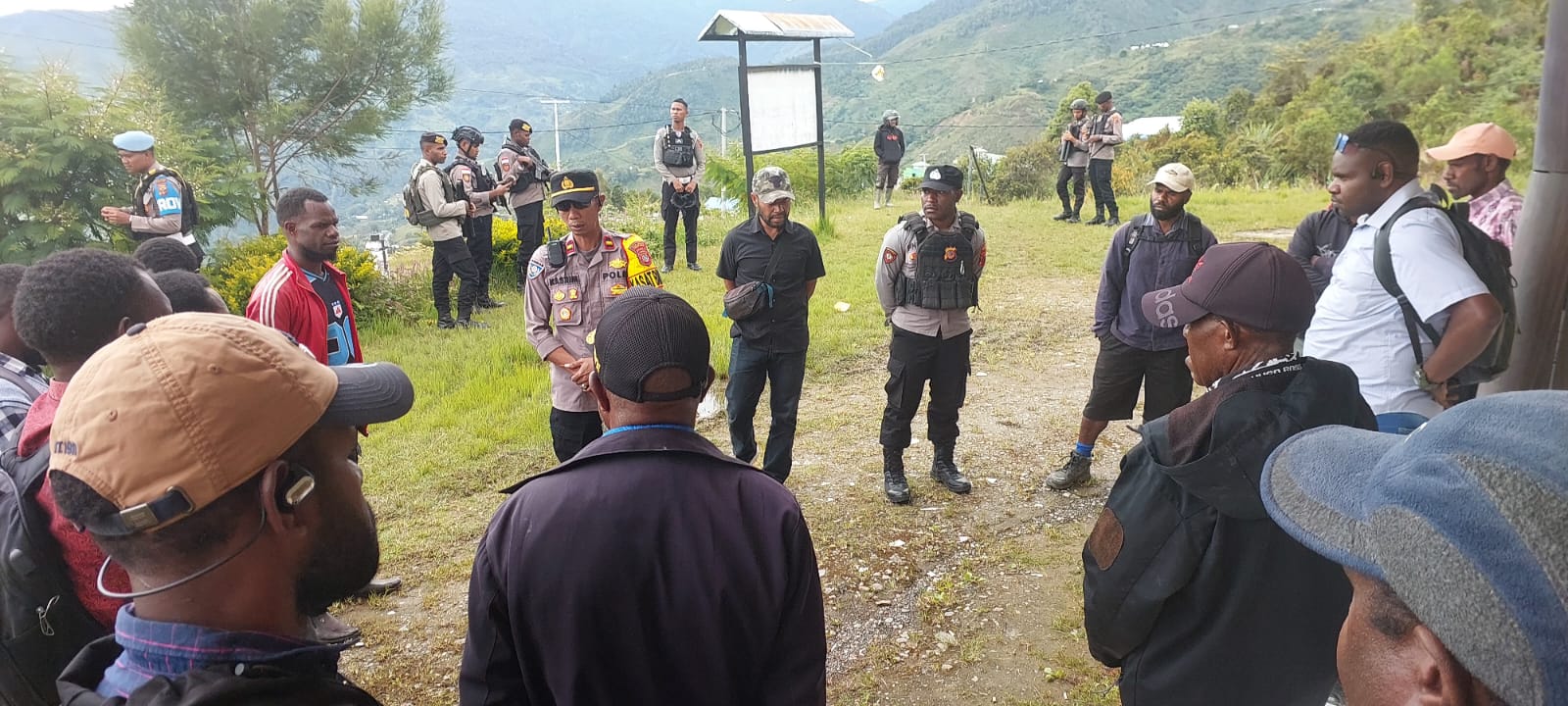 Polres Tolikara Tingkatkan Patroli Selama Ramadan, Jaga Situasi Kamtibmas di Kota Karubaga Tetap Kondusif
