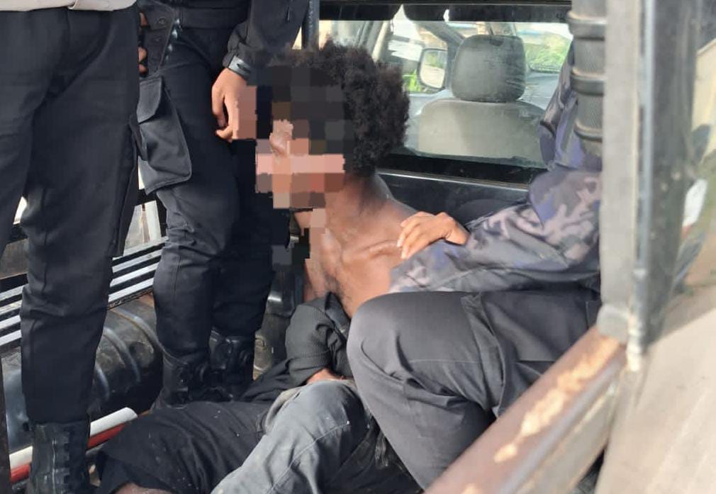 Kurang dari 15 Menit, Pamapta Polres Merauke Amankan Pemuda Ganggu Ketertiban
