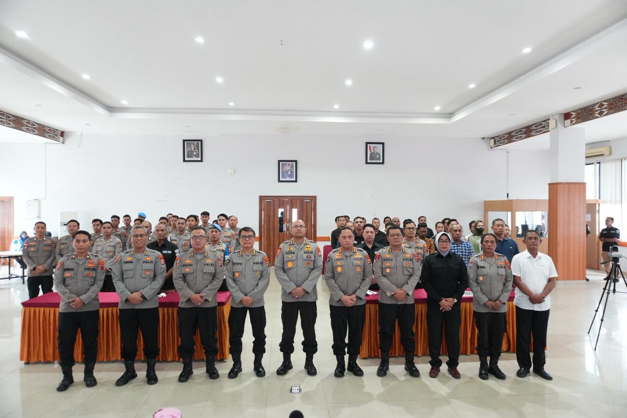 Matangkan Kesiapan Operasi, Polda Papua Gelar Latpraops Rasaka Cartenz 2026