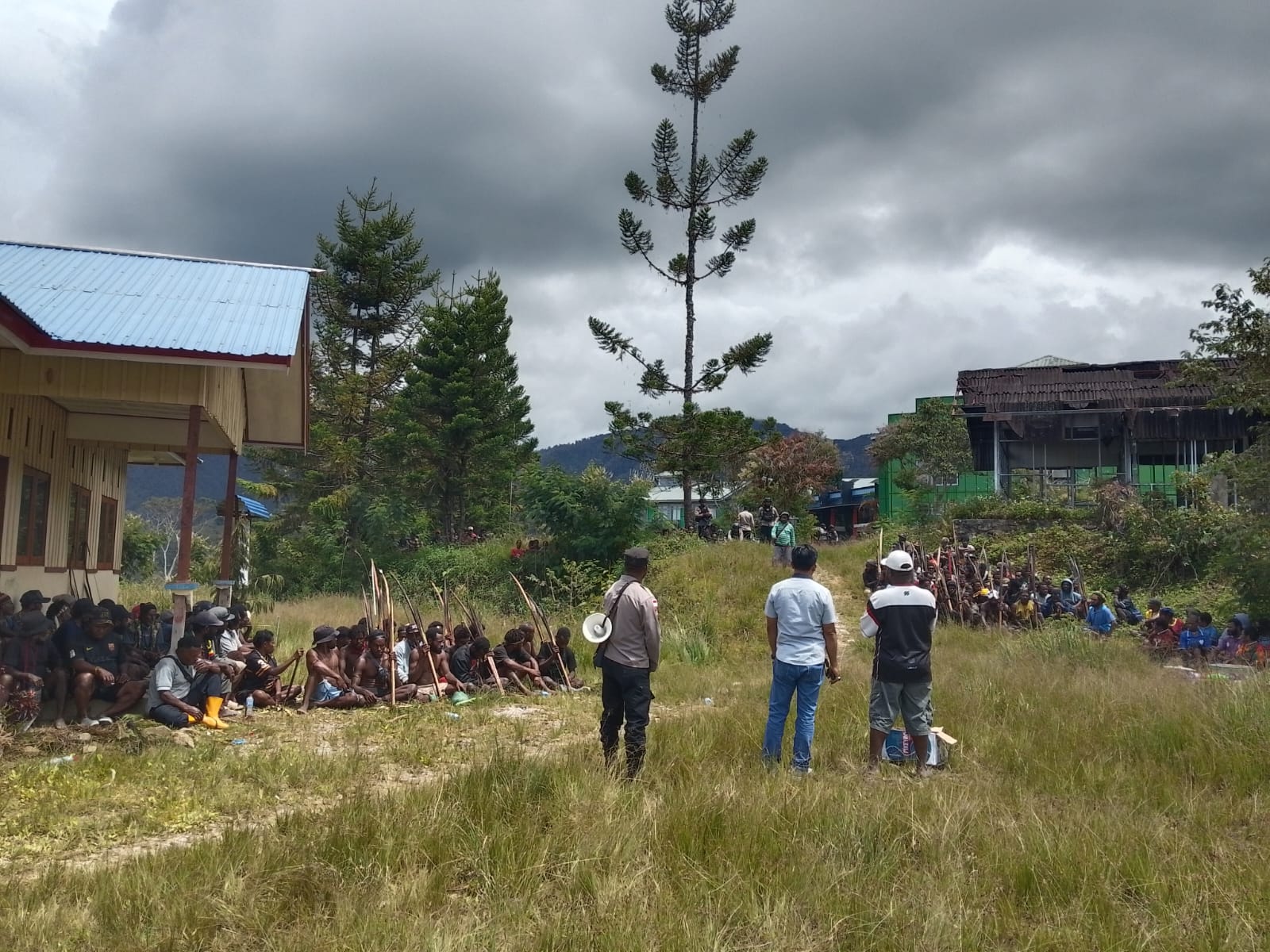 Sengketa Tanah di Tolikara Picu Aksi Saling Serang Dua Kelompok Massa, Polres Tolikara Turun Tangan dan Jadwalkan Mediasi