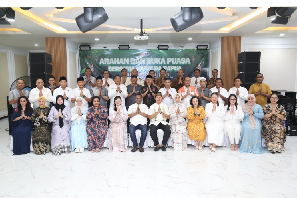 Gelar Buka Puasa Bersama, Kapolda Papua Tekankan Loyalitas Satu Komando dan Penguatan Kompetensi Perwira