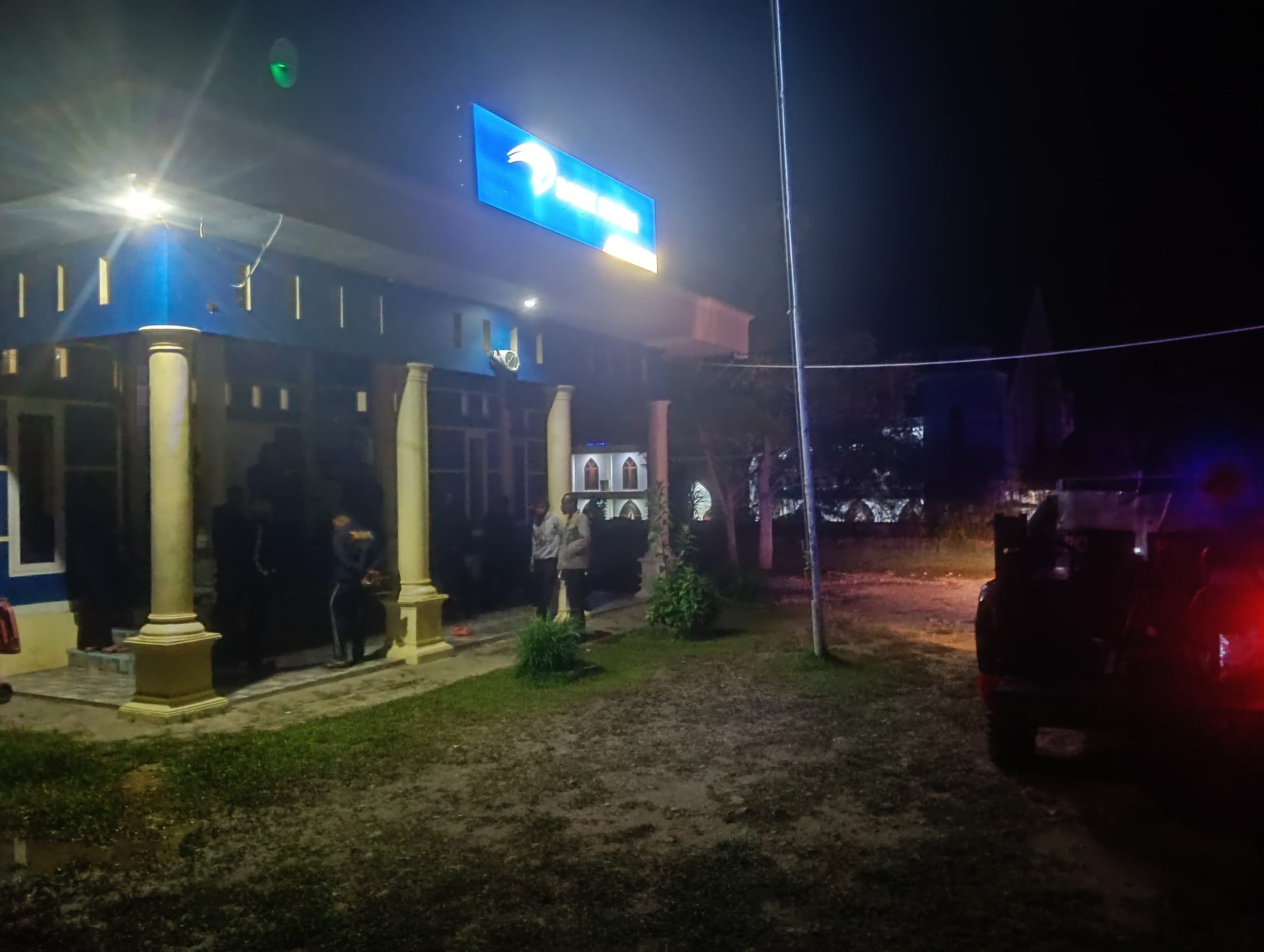 Patroli Subuh Polres Mamberamo Tengah, Respons Cepat Laporan Warga di Sekitar Bank Papua Kobakma