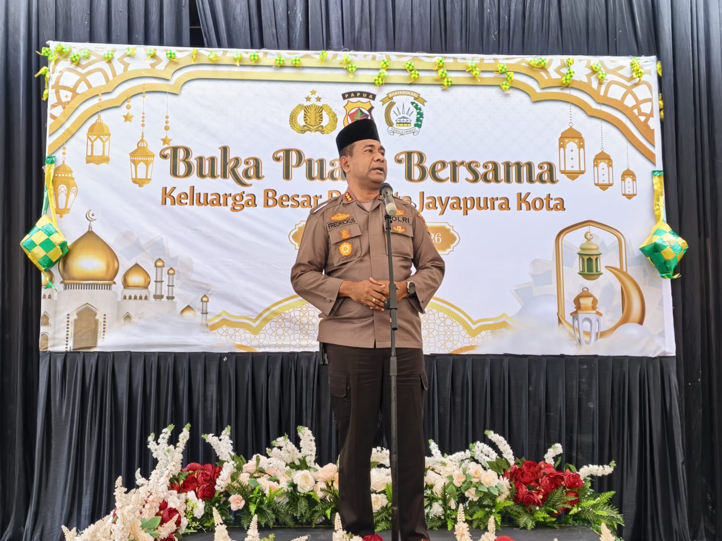 Indahnya Kebersamaan, Kapolresta Gelar Bukber Bersama Personel dan Insan Pers