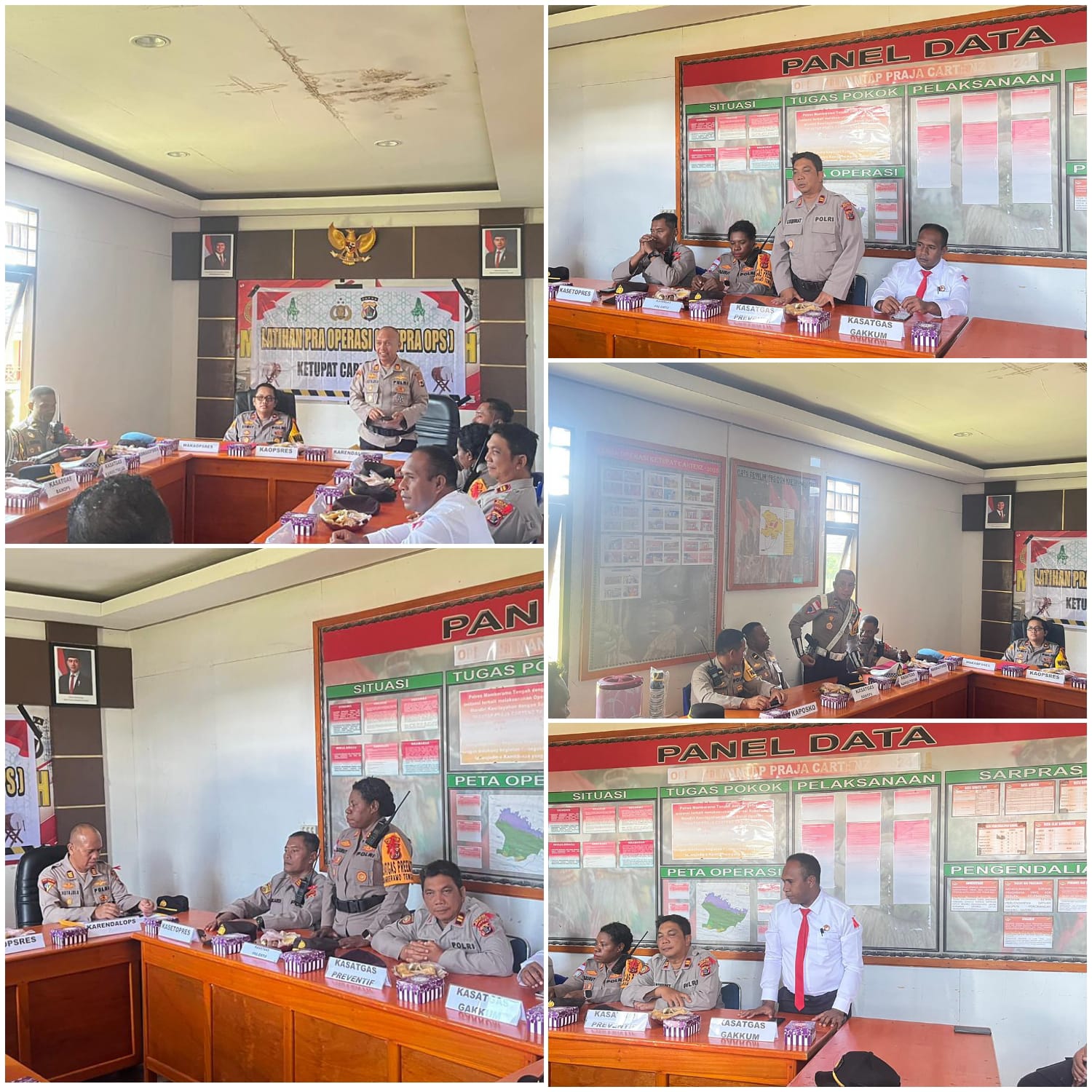 Polres Mamberamo Tengah Gelar Latpra Ops Ketupat Cartenz 2026, Tingkatkan Kesiapan Personel