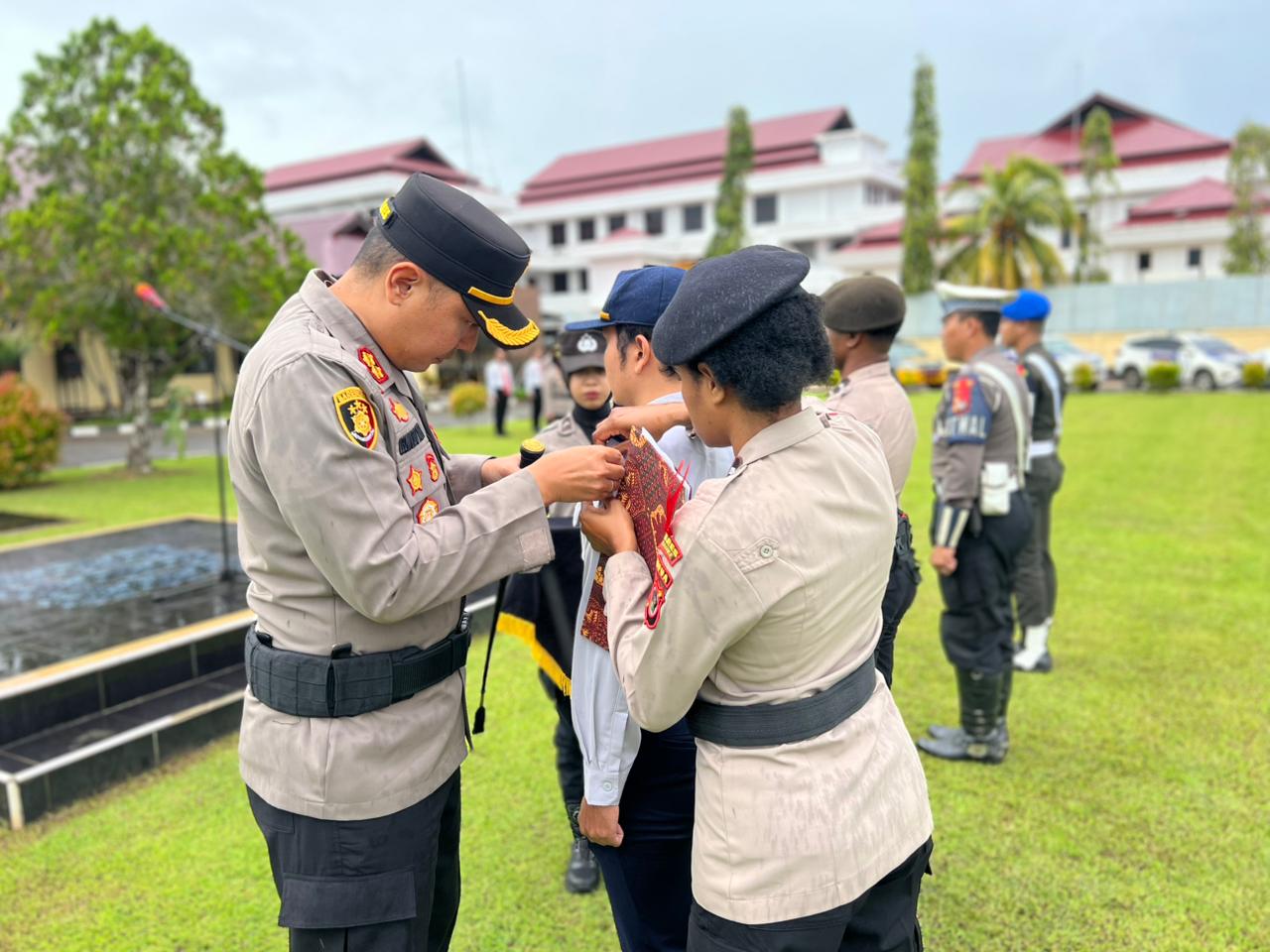Kapolres Merauke Pimpin Apel Gelar Pasukan Operasi Ketupat Cartenz 2026 Polres Merauke