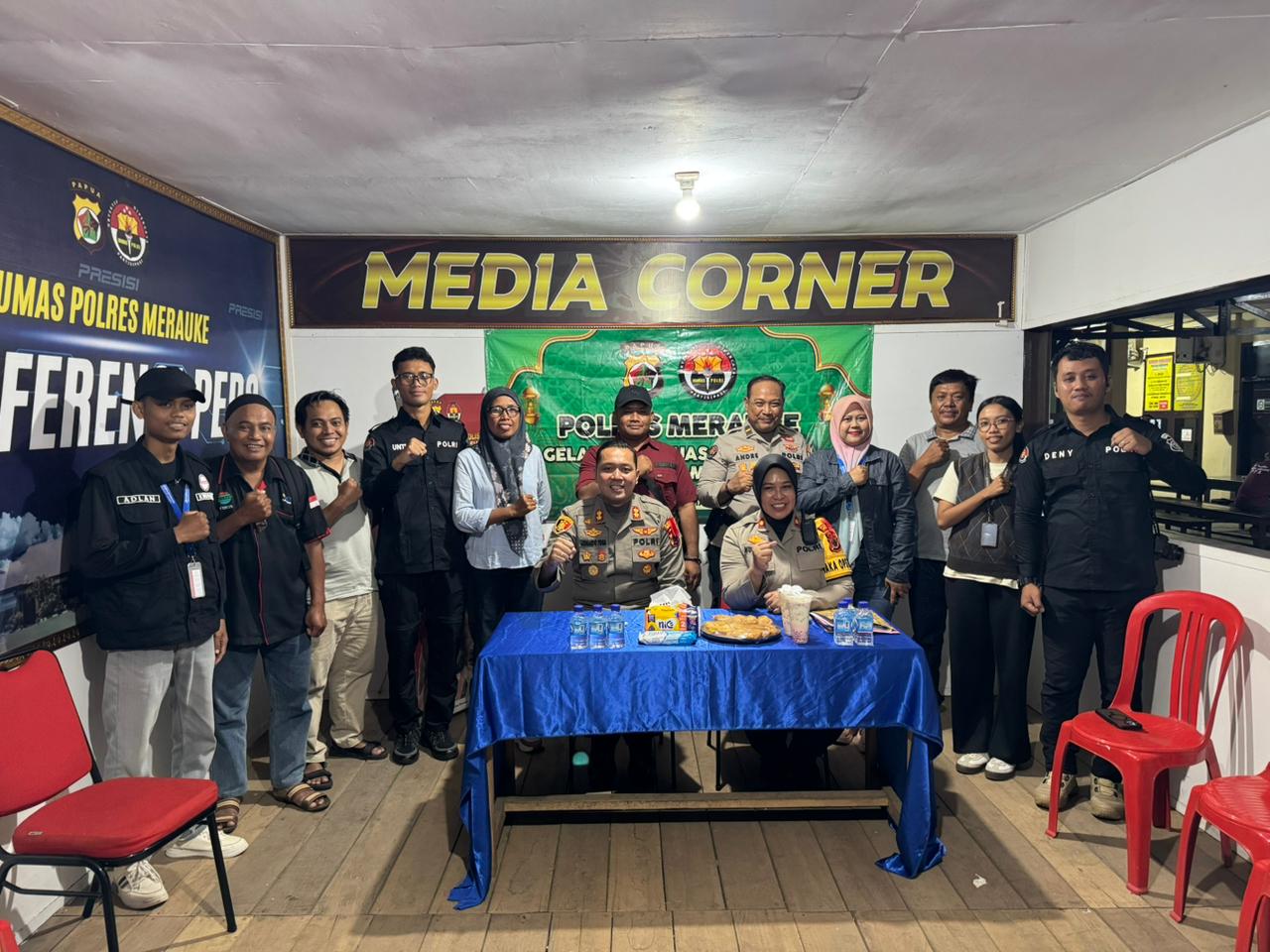 Kapolres Merauke gelar Berbuka Puasa Bersama Insan Pers Merauke, sebagai wujud kemitraan dan silahturahmi